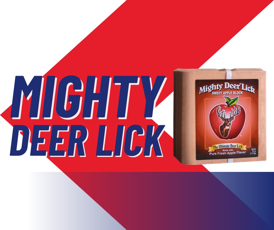 mighty deer lick page hero image. all things krist oil home page graphic.